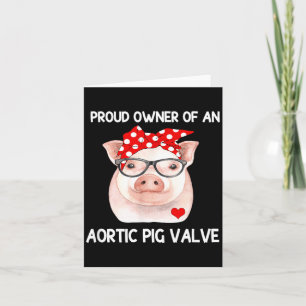 Trotse eigenaar van een aortaklep G hartziekte Kaart