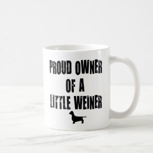 Trotse eigenaar van een kleine Weiner Koffiemok