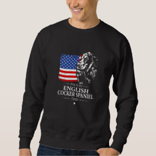 Trotse Engelse Cocker Spaniel Vader Amerikaanse Vl Trui