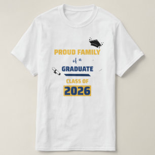 Trotse Familie van een Afgestudeerde van de Klas v T-shirt