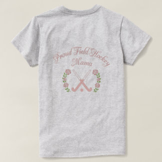 Trotse Field Hockey Mama | Vrouwelijke Varsity Hoc T-shirt