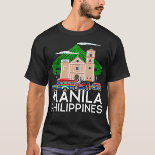 Trotse Filipijnse Zomervakantie Manilla Phi T-shirt