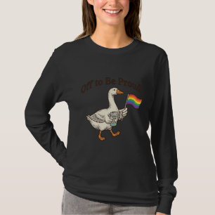 Trotse Gans Pride Parade Vintage Shirt Ontwerp_1