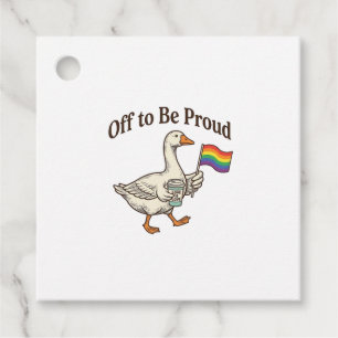 Trotse Gans Pride Parade Vintage Shirt Ontwerp_1 Bedankjes Labels