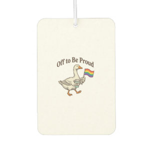 Trotse Gans Pride Parade Vintage Shirt Ontwerp_1 Luchtverfrisser