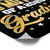 Trotse Godmoeder van 2025 Afstuderen Geweldige fam Poster (Hoek)