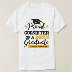 Trotse Godzus van de afstuderen familie matching T-shirt
