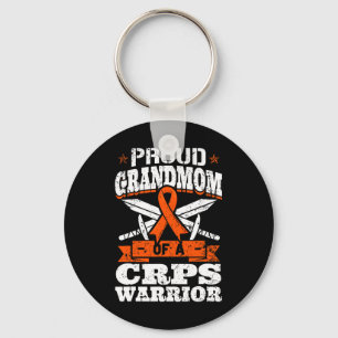 Trotse Grootmoeder van een CRPS Warrior RSD Awaren Sleutelhanger