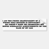 trotse grootouder bumpersticker (Voorkant)