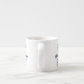 Trotse Grote Oma Baby Jongen Cadeaus Espresso Kop (Achterkant)