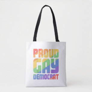 Trotse HBT-democraat Funny LGBT Draagtas