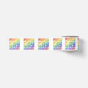 Trotse HBT-democraat Funny LGBT Lint
