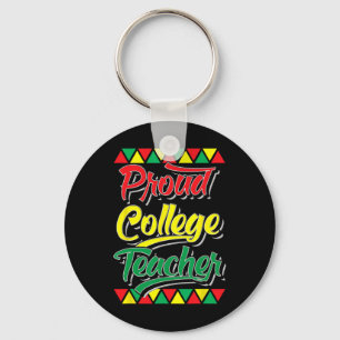 Trotse Hogeschool Docent Black History Month Afrik Sleutelhanger