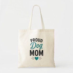 Trotse Hond Moeder Hond Liefhebber Typografie Ontw Tote Bag