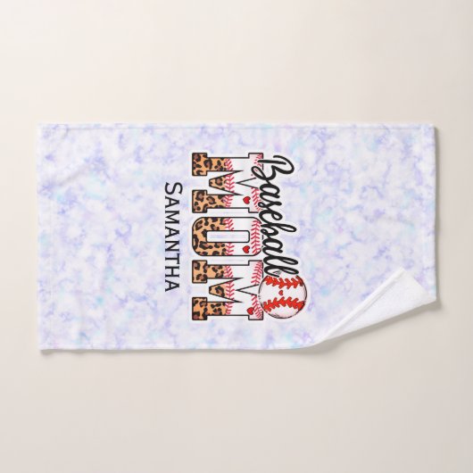 Trotse honkbalmoeder - Game Day Enthusiast Bad Handdoek (Handdoek)