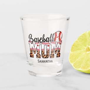 Trotse honkbalmoeder - wedstrijdenthousiast shot glas