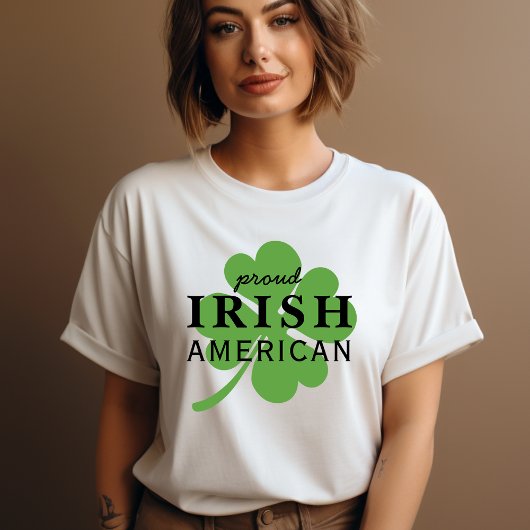 Trotse Ierse Amerikaanse St. Patrick's Day T-shirt