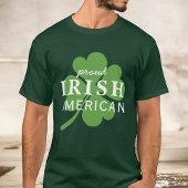 Trotse Ierse Amerikaanse St. Patrick's Day T-shirt
