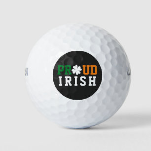 Trotse Ierse Shamrock Lucky Clover Citaat St Padd Golfballen