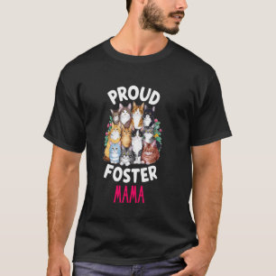 Trotse Kat Pleegmoeder Kat Adoptie T-shirt