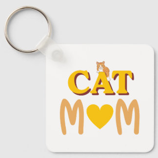 Trotse Kattenmoeder Moederdag Sleutelhanger