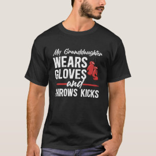 Trotse Kickboks Grootvader van een Kickbokser Opa T-shirt