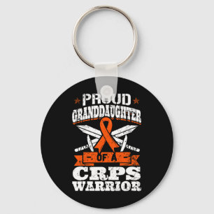 Trotse kleindochter van een CRPS-krijger RSD Aware Sleutelhanger