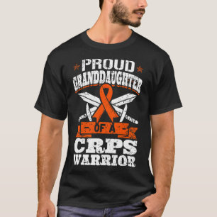 Trotse kleindochter van een CRPS-krijger RSD Aware T-shirt