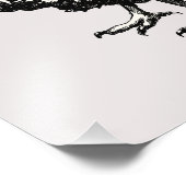 Trotse kleine man! foto afdruk (Hoek)