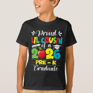 Trotse kleine neef van afgestudeerde moeder van 20 t-shirt