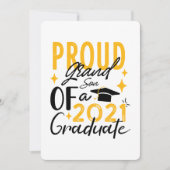 Trotse kleinzoon van een afstuderen aankondiging v (Voorkant)