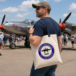 Trotse kleinzoon van een P-38-veteraan Draagtas