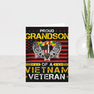 Trotse Kleinzoon Van Een Vietnam Veteraan  Kaart