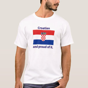 trotse Kroatische T-shirt