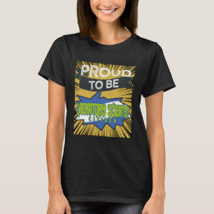 Trotse laboratorium wetenschapper burger Beroep zo T-shirt