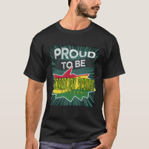 Trotse laboratoriumwetenschapper burger Beroep zor T-shirt
