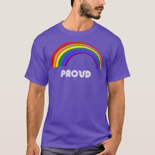Trotse LGBT LGBT Pride T LGBTQ-supporter Pride-ma T-shirt