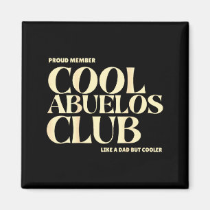 Trotse lid Cool Abuelos Club Als een vader maar co Magneet
