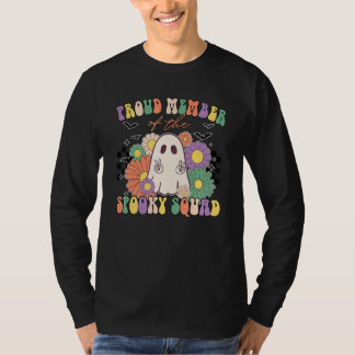 Trotse Lid Van De Spooky Squad Halloween Schattig T-shirt