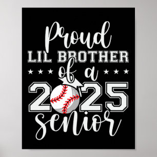 Trotse Lil Brother van een Senior Sell-Afstuderen Poster