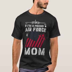 Trotse Luchtmacht Moeder Militaire Amerikaanse Luc T-shirt