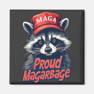 Trotse MAGA Afval Voor Trump-aanhanger Verkiezing Magneet