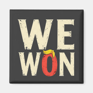 Trotse Maga Trump heeft inauguratiedag 2025 gewonn Magneet