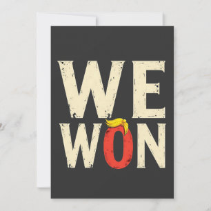 Trotse Maga Trump Wint Inauguratie Dag Toespraak 2 Kaart