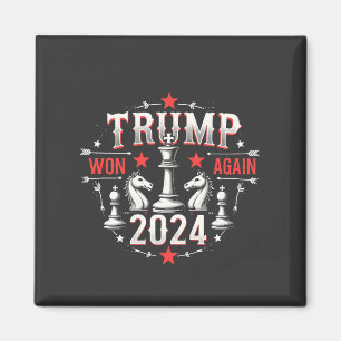 Trotse Maga Trump Wint weer 2025 Inauguratie Dag  Magneet