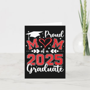 Trotse mama van een 2025 Afstuderen mama Afstudere Kaart