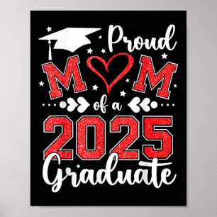 Trotse mama van een 2025 Afstuderen mama Afstudere Poster