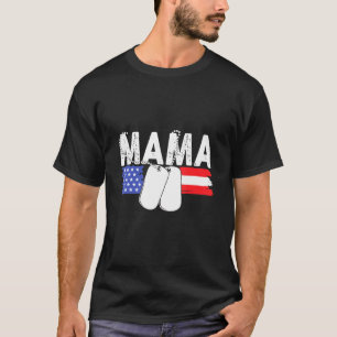 Trotse Mama Veteraan Dag T-shirt