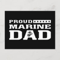 Trotse Marine Papa - Wit