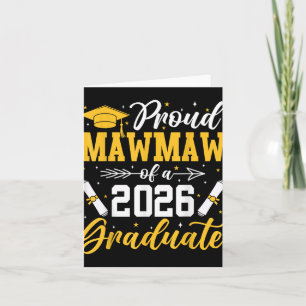 Trotse Mawmaw van een afgestudeerde senior oma in Kaart